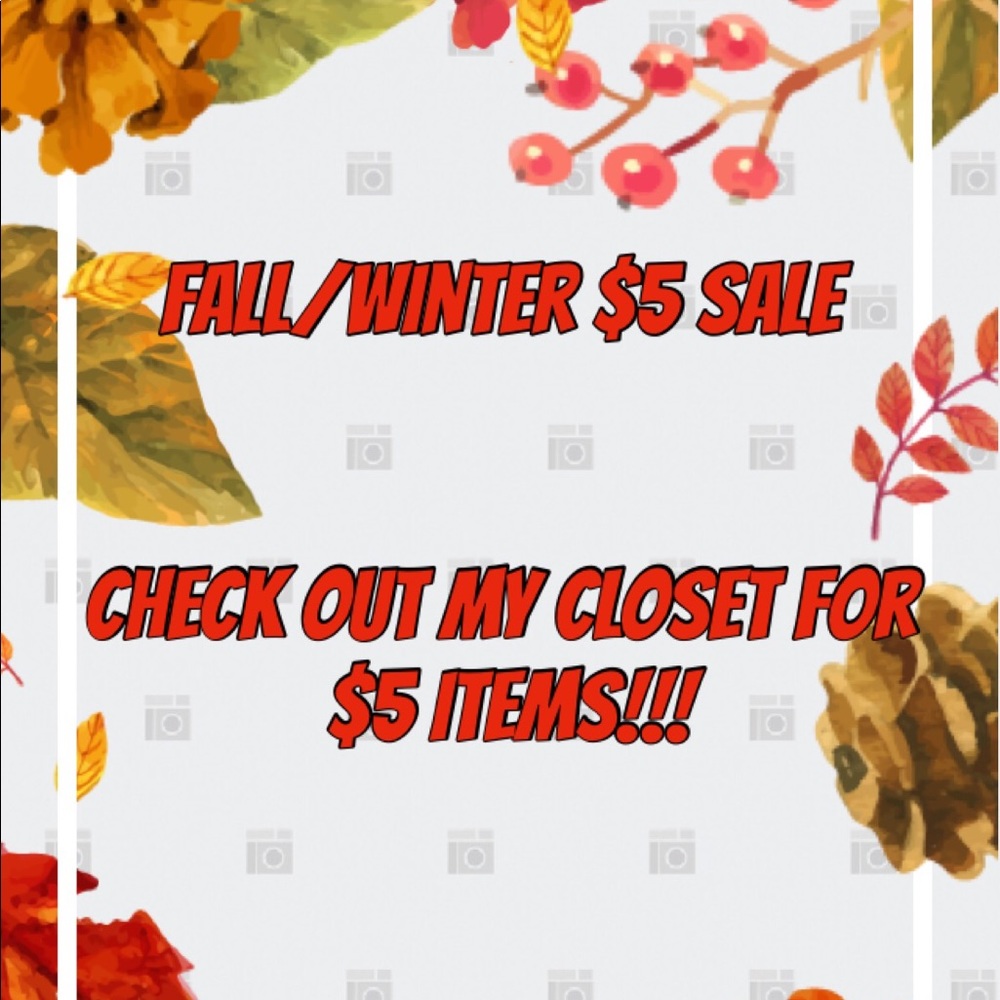 $5 SALE